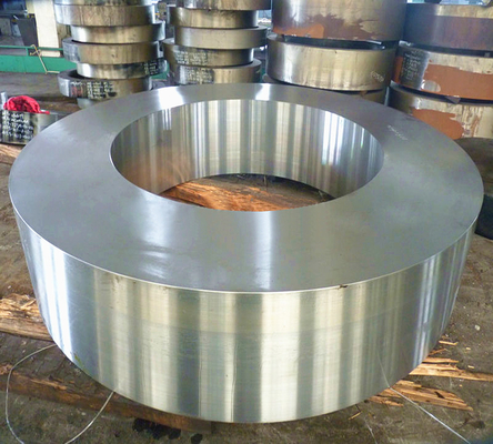 OEM Customer Large Diameter Forging Steel 42CrMo Forged Steel Rolling Ring Ball Milling Rolling Ring Parts
