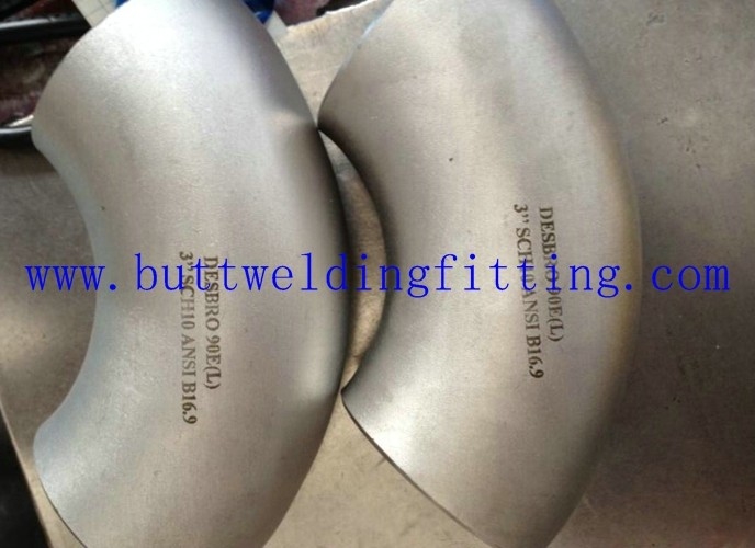 DIN EN ASTM BS Butt Weld Fittings Elbow Reducer Tube End Caps