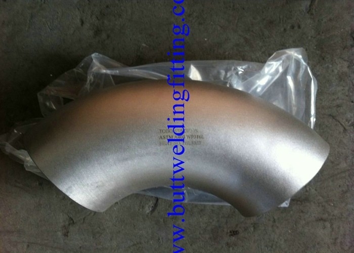 316TI UNS S31635 / 1.4571 Butt Weld Fittings Stainless Steel Bends