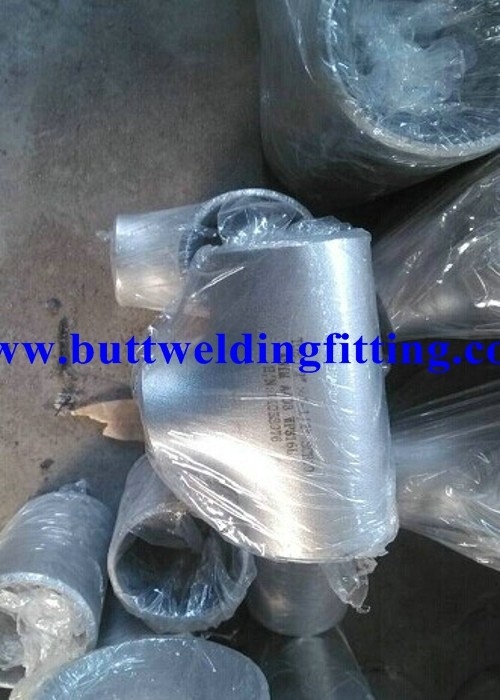 SCH 80 ASTM A403 WP316L Stainless Steel Equal Butt Welding Tee For Gas Oil