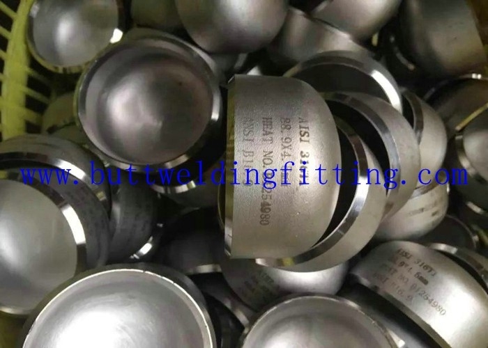 SS 316TI UNS S31635 1.457 Stainless Steel Pipe Cap 347 S34700 Sch80s