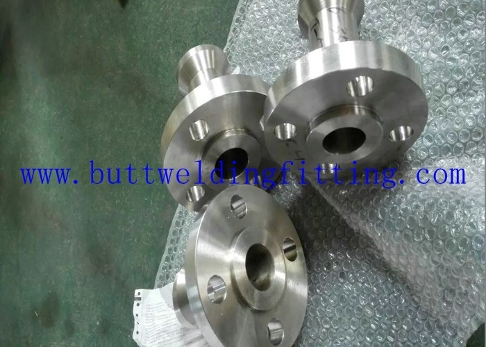 Weldneck Raised Face B16.5 Steel Pipe Flange 150 A182 F53 UNSS32750 / F55 UNSS32760