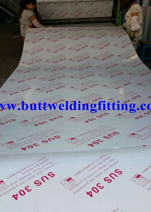 Cold Rolled ISO Stainless Steel Plate Sheet / Plate 300 Series Grade