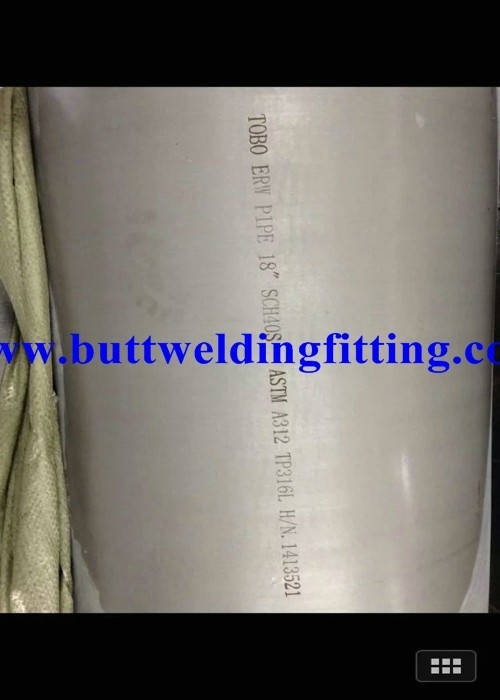 A312 A270 Stainless Steel Welded Tube SS Pipe OD 1000 - 3600MM TP321 AISI321