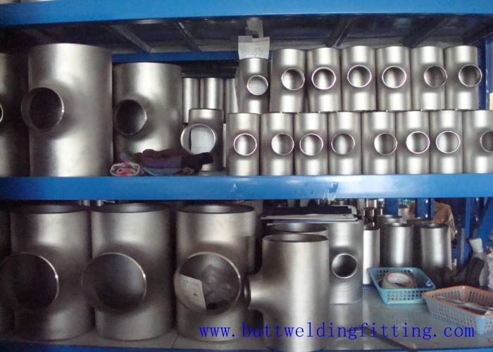 ANSI B16.9 Stainless Steel Tee CF8 Butt Weld Reducing Tee Seamless Or Weld