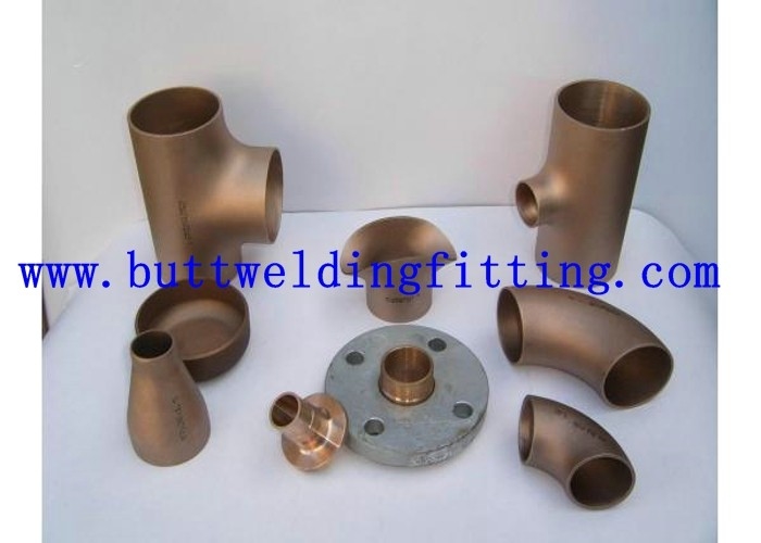 CuNi Butt Weld Fittings ERW Welded Elbow Tee Reducer Cap EEMUA 146 C7060x