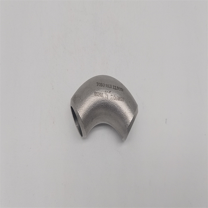 45° Elbow, Short Radius, BE, BE, 3", S-10S, ASME-B16.9, ASTM A403 Grade WPS31254,Seamless