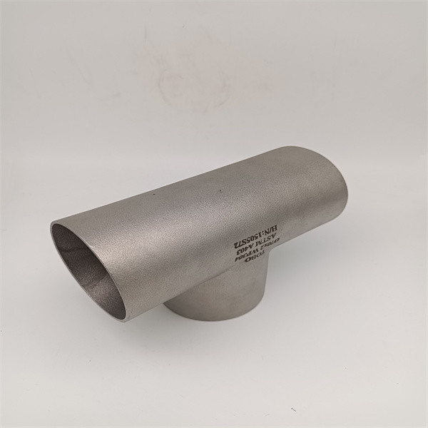 3 in Polished Long Weld Tee 304 Stainless Steel Sanitary Butt Weld Fitting