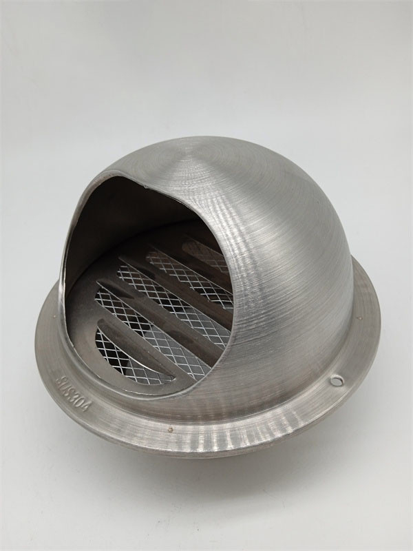 Wall Vent Cap 10Inch Round Covers Vent Ventilation Grill 304 Stainless Steel