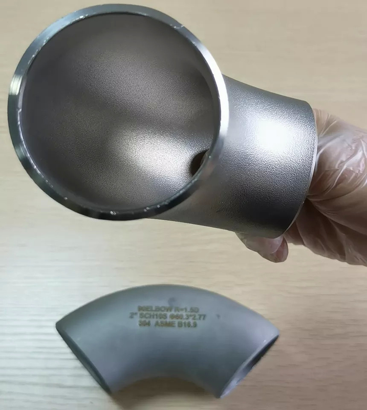 TKFM ASTM Stainless Steel Ss304 90 Degree Elbow Pipe DN50 Stainless Steel Pipe Fittings