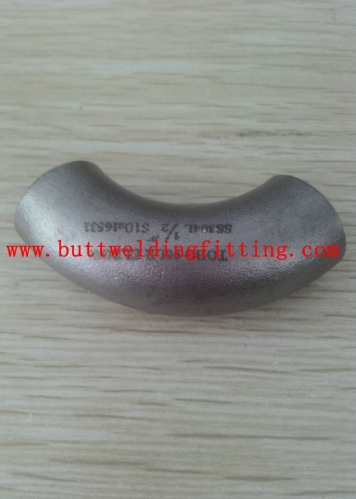 Duplex Steel UNS32750/31803/31254 Stainless Steel Elbow , 45degree Pipe Elbow 304/304L/304H