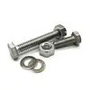 DIN931 / DIN933 Hexagon Bolt Nut Type M4 M5 M6 M8 Steel Nut Hexagon Nut Bolt