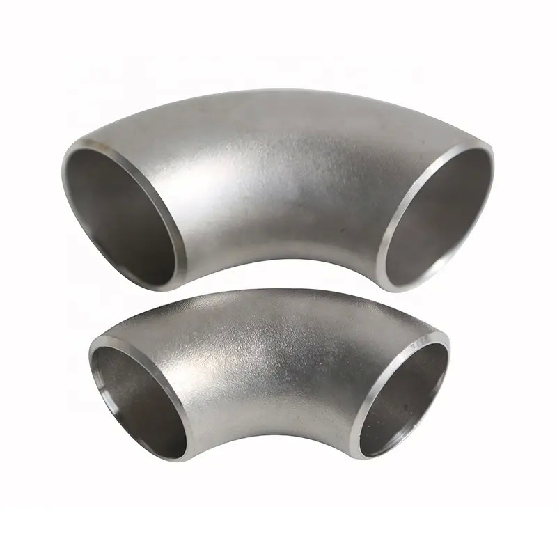 Welsure SUS304 Butt Welding ASTM Stainless Steel Pipe Fitting 45 Degree Elbow