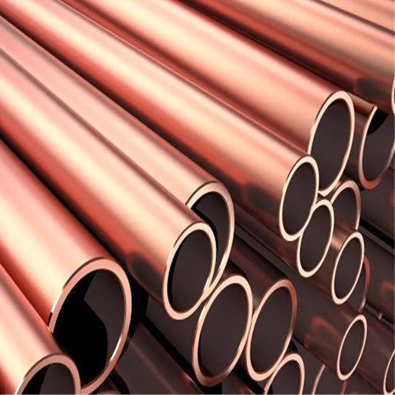 Red Copper 99% Pure Copper Nickel Pipe 20mm 25mm Copper Tubes / Pipe 1/4 Price