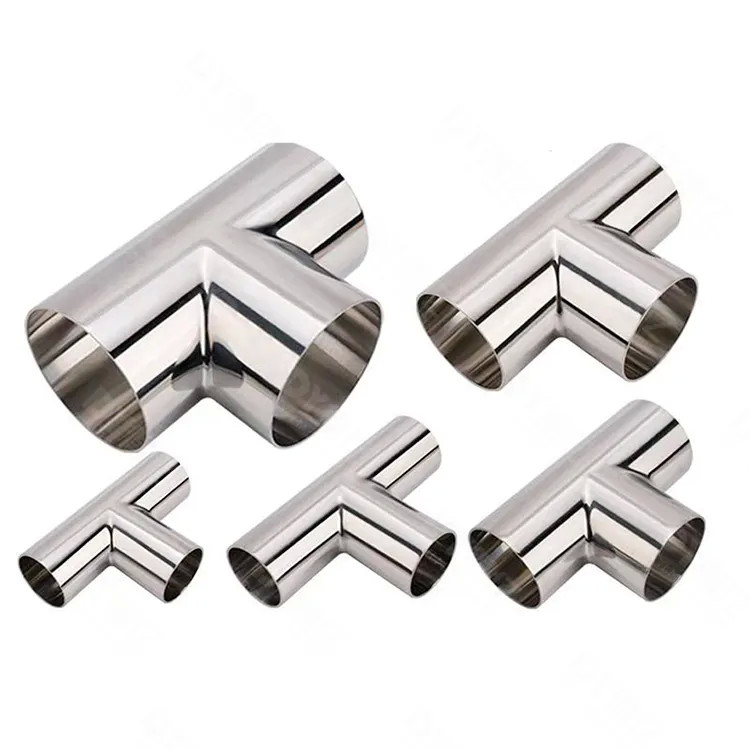 304 Stainless Steel Tee Forged Butt Weld Fittings Reducing Tee Three Ways Hot Sale