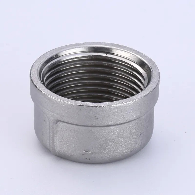 Threaded Cap Cast Iron Stainless Steel  Female Metal Threaded Fitting