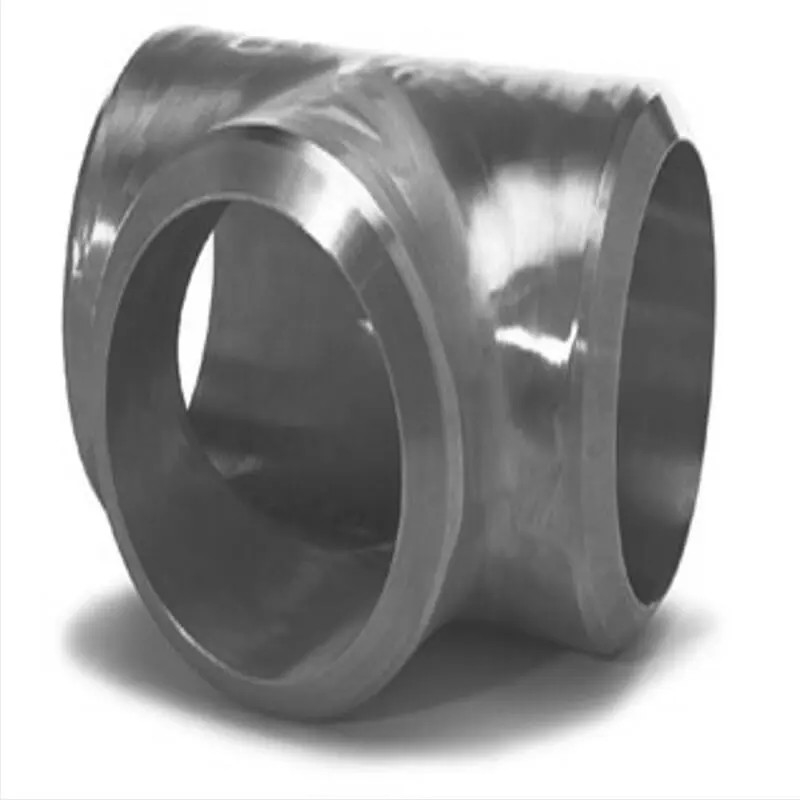 Steel 2" DN25 STD Pipe Fittings ANSI B16.5 304 Cushion Tee Stainless Steel Pipe Fitting Tee