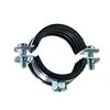Quick Release Pipe Clamp Tube Hose Clamps With Rubber Pipe Bracket Lined Rubber