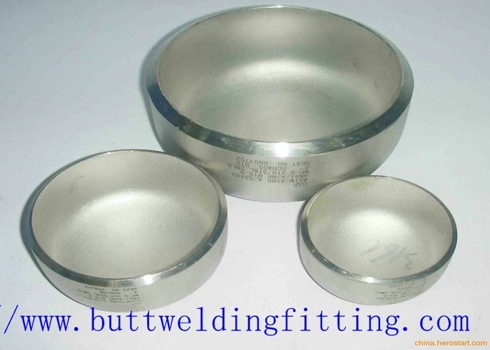 Butt Weld Fittings Duplex Stainless Steel 31803 Fitting Cap For Industry