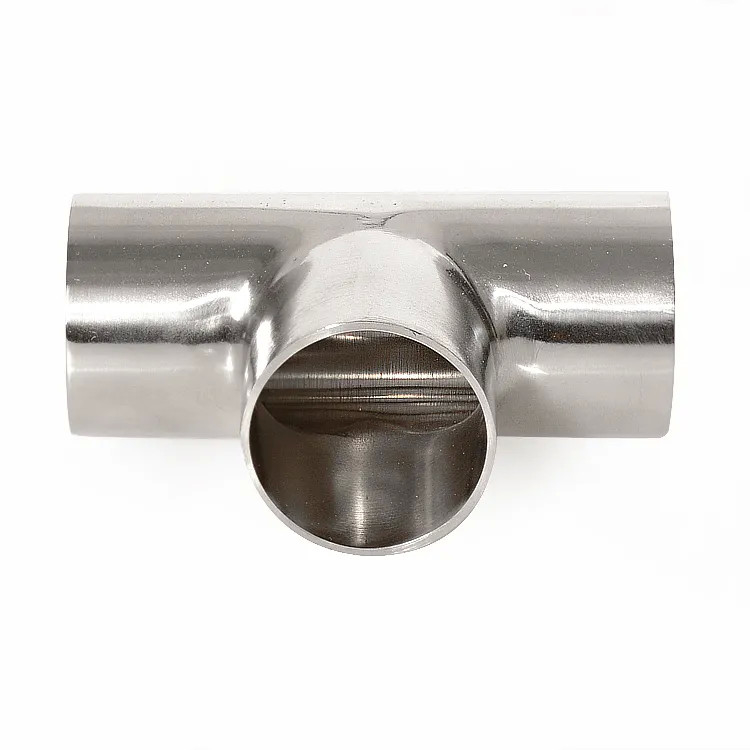 Stainless Steel Sanitary Butt Weld Fittings Eccentric Elbow Tee Pipe Fitting 1/2"-6"