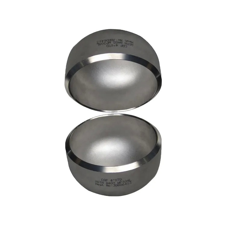 Good Quality Sanitary Stainless Steel Butt Welded Pipe Fitting End Cap