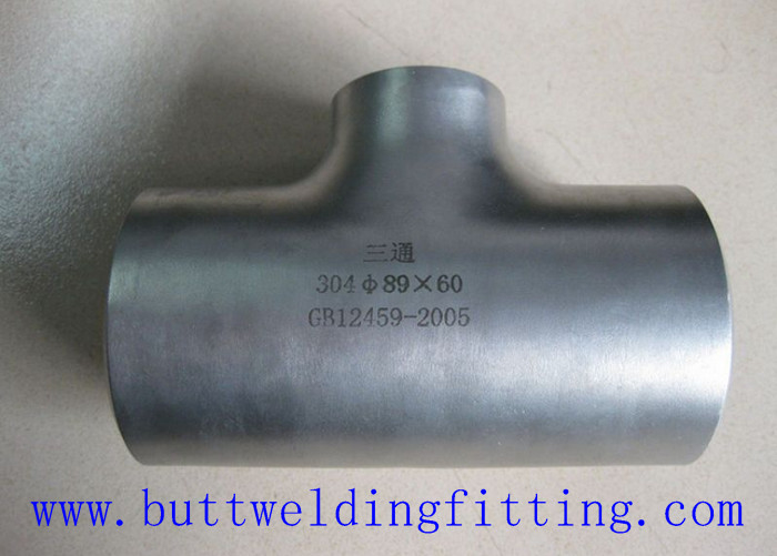 1-48 inch SCH10-XXS A403 WP321 Stainless Steel Pipe Tee ISO9001 / ISO9000
