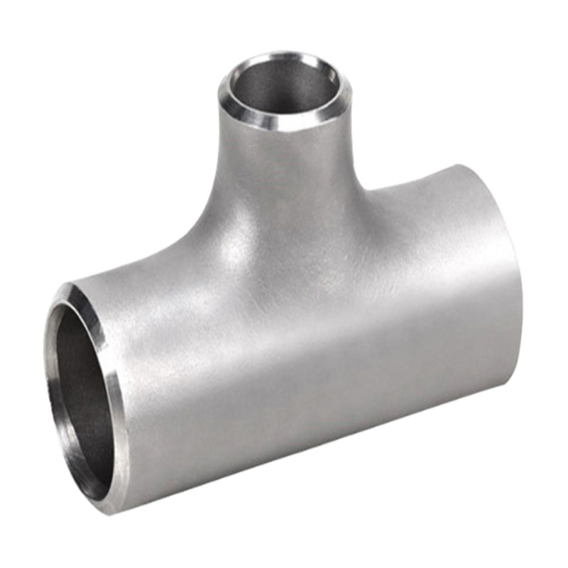 ASTM A312 UNS S31254 1-1/2'' SCH40 Pipe Fittings Tee Super Duplex Stainless Steel Equal / Reducing Tee