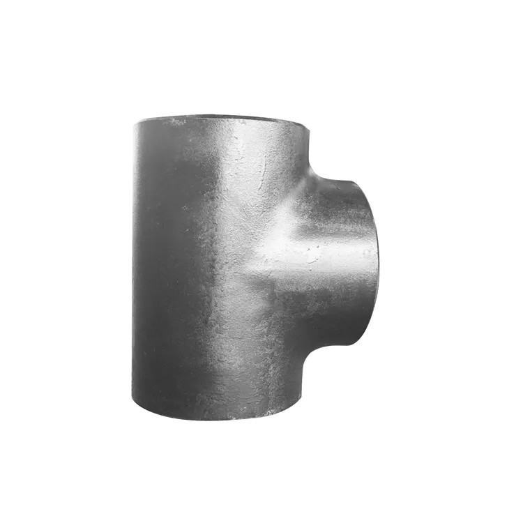 Stainless Steel Butt Weld Pipe Fitting Equal Reducing Seamless Tee Butt Weld Pipe Fitting