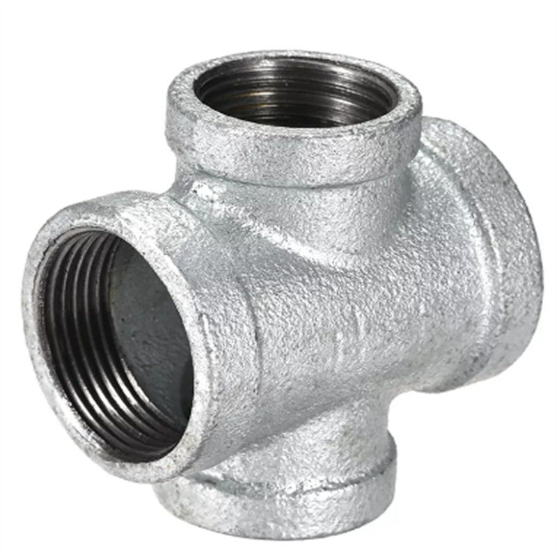 METAL Factory Price Stainless Steel 304 201 316 Pipe Fitting Female Thread Cross 4 Way Cross NPT Bspt Bspp