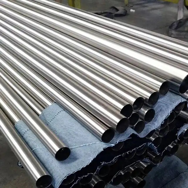 ISO 9001 Certified Stainless Steel Welded Pipe with Plain End in Wooden Cases