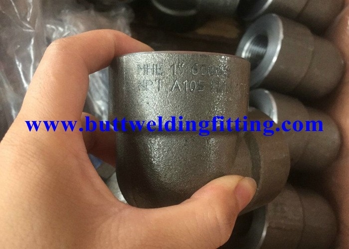 Carbon Steel Forged Pipe Fittings 90° 2” Elbow 3000 PSI NPT A105