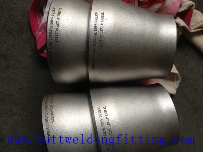 4 Inch Stainless Steel Concentric Reducer ASTM A403 WP316LN  SCH20