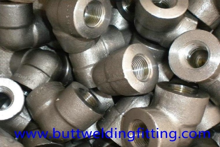 DN15-200 Carbon steel Forged Pipe Fittings / 90 deg high pressure Elbow SCH10 ASTM A105