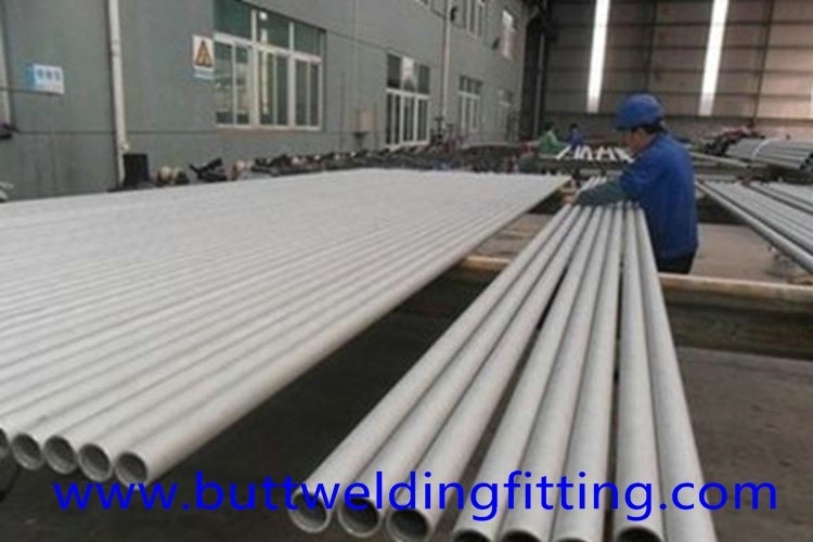 ASTM B165 Nickel Alloy Pipe for Steam turbine , 2 - 12m Length