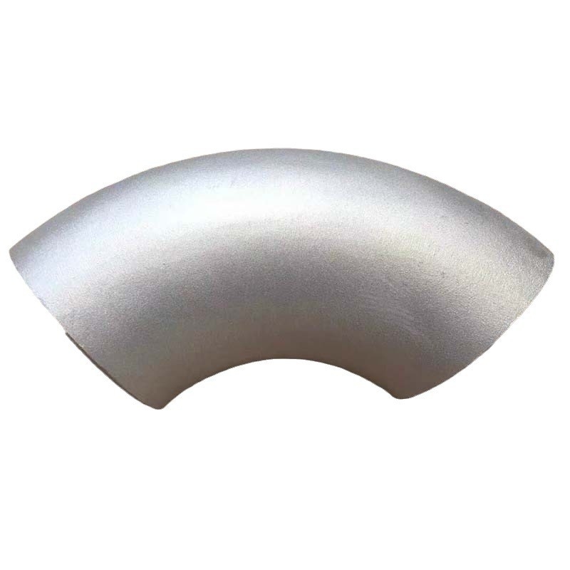 Stainless Steel Elbow Pipe Fittings 5'' SCH40s Butt Weld 90 Degree  Long Radius Elbow