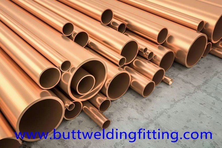 Brass Pipe / Copper Nickel Tube OD 6 - 8mm For Military Industry