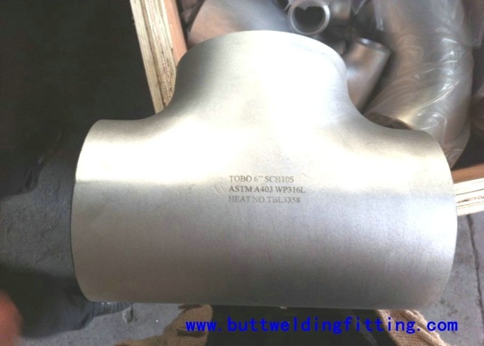 Stainless Steel 316L Butt Welding Schedule 10 Pipe Fitting Reducer Tee