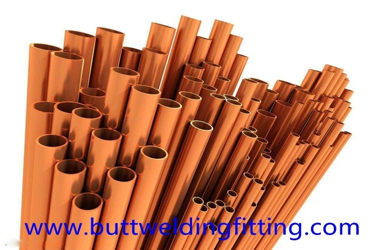 0.8 - 1.5mm Wall Thickness Copper Nickel Tubing UNS 90/10 for Distiller