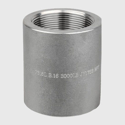 THD Coupling Threaded Fitting Forged Pipe Fitting NPS 1/8" -NPS 4" ASTM A105 ASTM A182 F304/F304L, F316/F316LASME B16.11  ASME B1.20.1ASTM A105/A182/A350