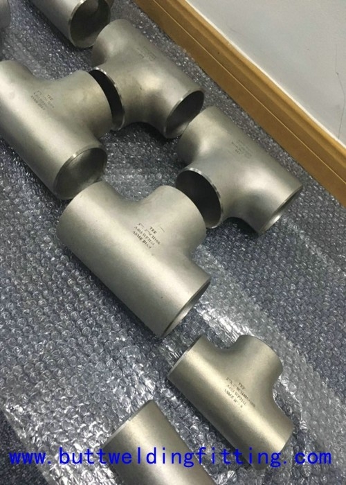 ASTM A815 UNS S32750 2507 Seamless Equal Tee 12 Inch Sch5S - Sch160