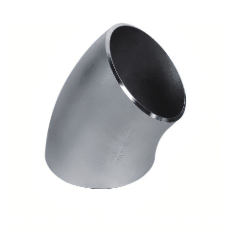 METAL ASTM SCH40 316L 45 Degree Long Radius Elbow 70MM Stainless Steel Elbow Factory Supplier Customized