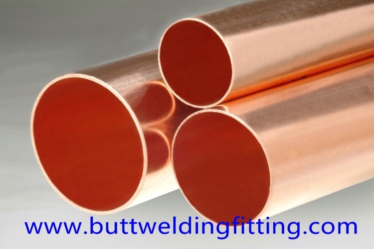 C70600 Copper Nickel Tube Round WT 0.2mm ~ 120mm OD 2mm ~ 910mm