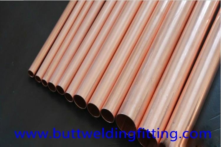 C70600 Copper Nickel Tube Round WT 0.2mm ~ 120mm OD 2mm ~ 910mm