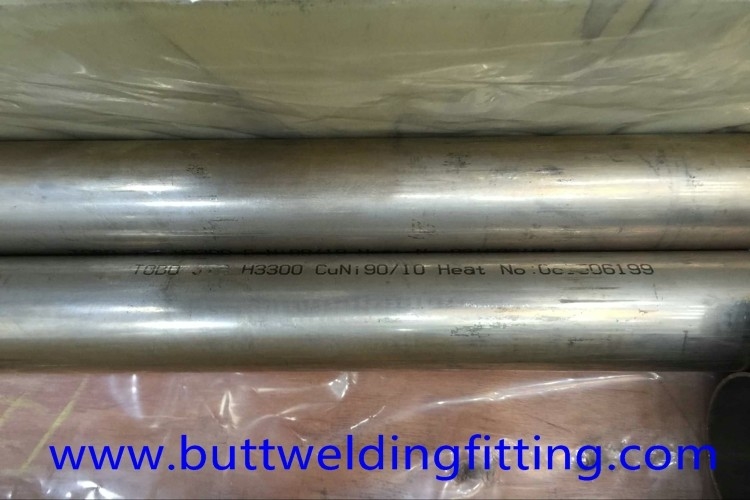 Cu (Min) 90% CuNi 90/10 Straight Seamless Copper Nickel Pipe/tube​