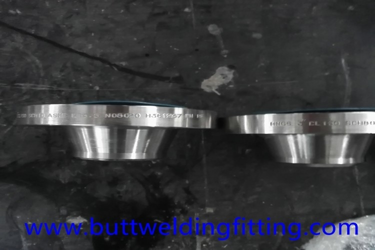 Pipeline Forged WN Welding Neck Flange SCH40 300LB 3'' ASME B16.5 NO8020