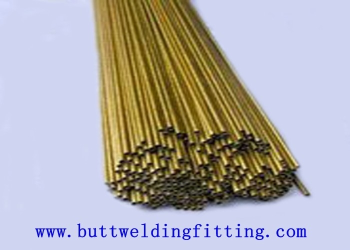 CuNi 90/10 C70600 Seamless Copper Nickel Tube 1.1mm 1.15mm 1.2mm 1.25mm Thickness