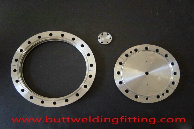 Forged SO / BL Flanges 150LB 8'' ASME A182 F44 , Slip On Flanges