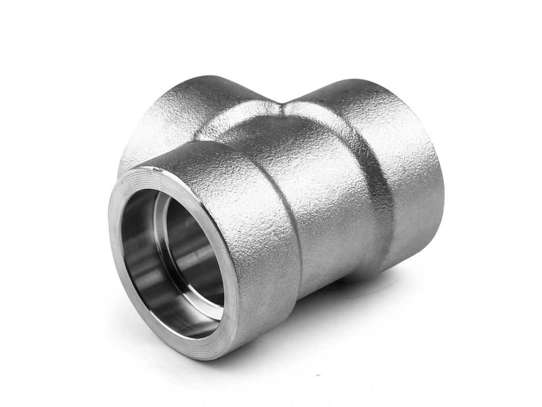 TOBO Socket Weld Fitting Forged thread tee ASME B16.11 Mss Sp-79 Forged Socket Weld Elbow