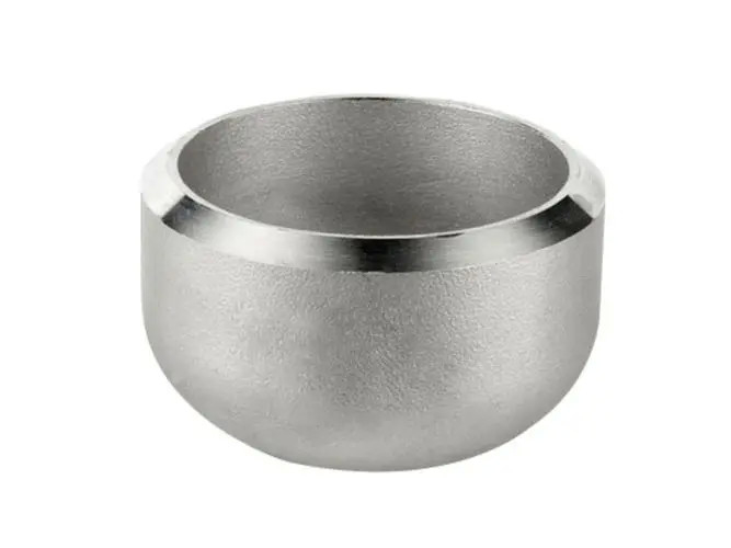 TOBO Stainless Steel Cap  Pipe Fitting Black Pipe End For Connecting Pipes Socket Weld Cap