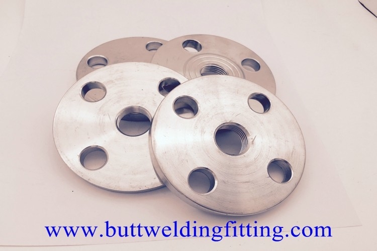 Copper Nickel C70600 ASME B16.5 Threaded Forged Steel Flanges OD 2 1/2'' Class 300